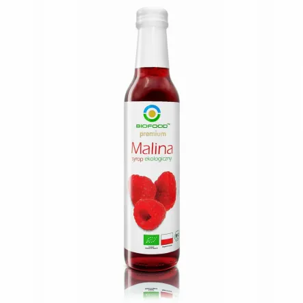 Syrop Malinowy BIO 0,25 l - Bio Food