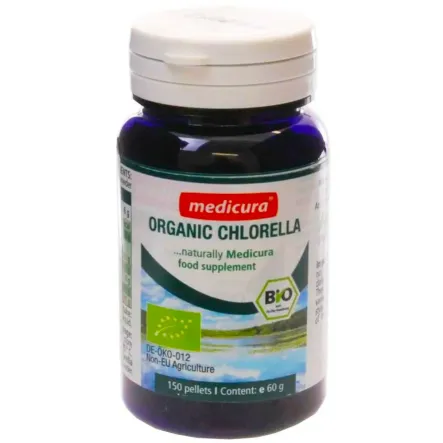 Chlorella w Pastylkach Bio 150 Sztuk - Medicura