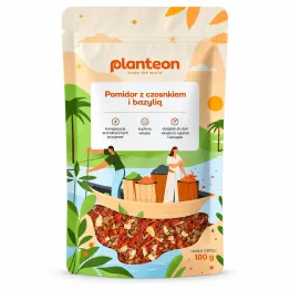 Pomidor z Czosnkiem i Bazylią 100 g - Planteon