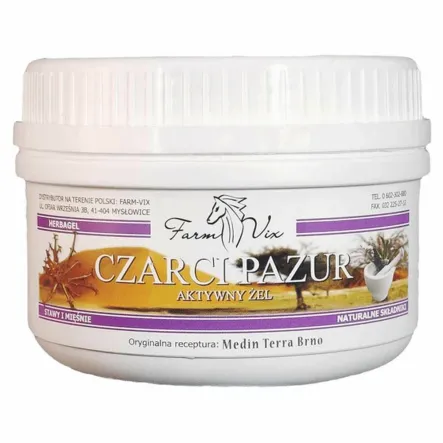 Czarci Pazur Aktywny Żel 350 g - Farm-Vix