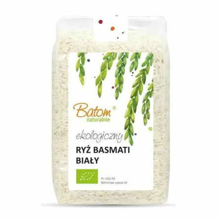 Ryż Biały Basmati 500 g Bio - BATOM