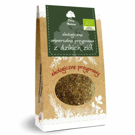 Eko Uniwersalna Przyprawa z Dzikich Ziół 40 g - Dary Natury