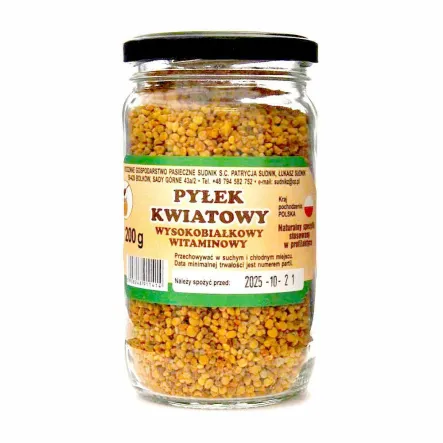 Pyłek Kwiatowy 200 g - Pasieka Sudnik
