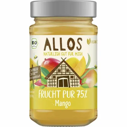 Mus z Mango (75% Owoców) Bio 200 g - Allos