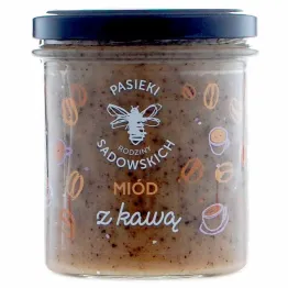Miód z Kawą 430 g - Pasieki Sadowskich