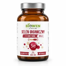 Selen Organiczny L-Selenometionina 100 Kapsułek - Biowen