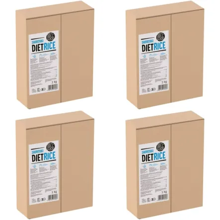 4 x Makaron Konjac Rice 1,4 kg (1 kg) - Diet Food - Makaronik Keto w kształcie Ryżu