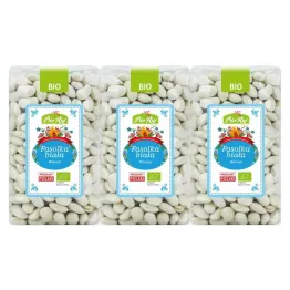 6 x Fasolka Biała Bio 500 g - Bio Raj