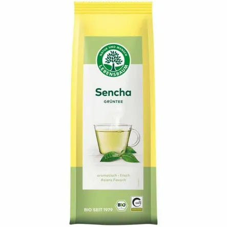 Herbata Zielona Sencha Liściasta Bio 75 g - Lebensbaum