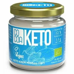 Krem Migdałowy Keto Bez Dodatku Cukru Bio 200 G - Cocoa (data 11.03.2025)