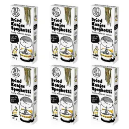 6 x Suchy Makaron Konjac Spaghetti 80 g - Diet-Food