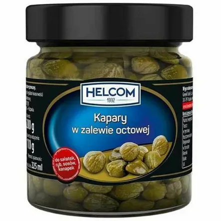 Kapary w Zalewie Octowej 200 g (110 g) - Helcom