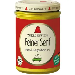 Musztarda Delikatesowa Bezglutenowa Bio 160 ml - Zwergenwiese