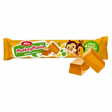 Galaretki Monkey Mania Jablko Cytryna 39 g Klim  (data: 18.04.2025)