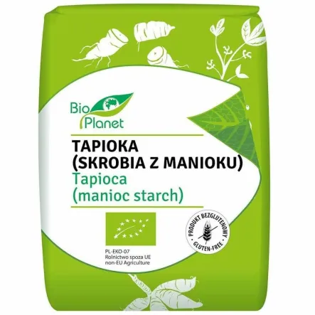 Tapioka (Skrobia z Manioku) Bezglutenowa Bio 800 g - Bio Planet