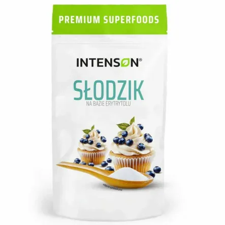 Słodzik na Bazie Erytrytolu 250 g - Intenson