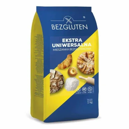 Ekstra Uniwersalna Mieszanka Bezglutenowa 1 kg - Bezgluten