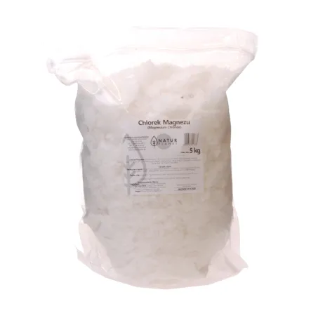 Chlorek Magnezu Sześciowodny Płatki 5 kg Natur Planet