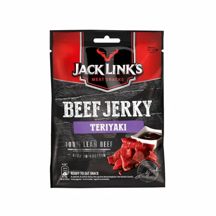 Wołowina w Kawałkach Suszona i Wędzona Teriyaki 25 g - Jack Link's
