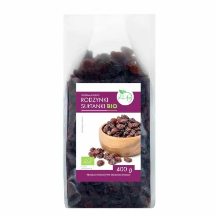 Rodzynki Sułtanki Bio 400 g - Biolife