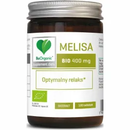 Melisa Bio 400 mg 100 Tabletek - BeOrganic
