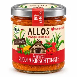 Pasta Warzywna z Pomidorami Cherry i Rukolą Bezglutenowa Bio 135 g - Allos