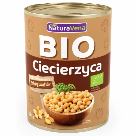 Ciecierzyca w Puszce BIO 400 g - NaturAvena
