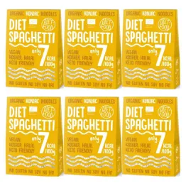 6 x Makaron Konjac Bio Organic Diet Spaghetti 300 g - Diet Food