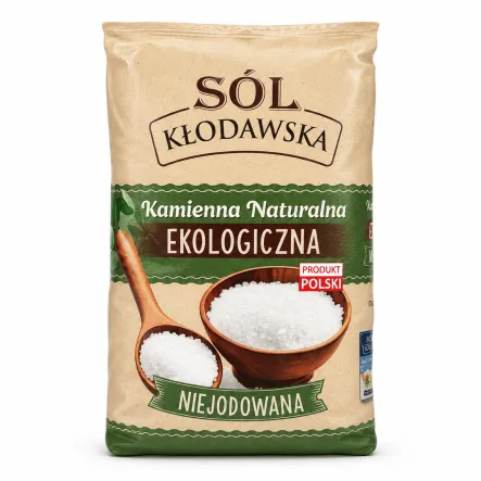 Sól Kłodawska Ekologiczna Naturalna 1100 g Kopalnia Kłodawa