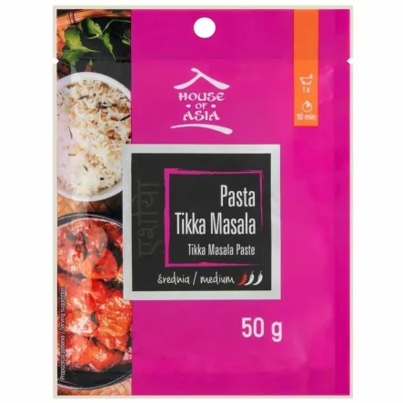 Pasta Tikka Masala Średnio-Ostra 50 g - House of Asia