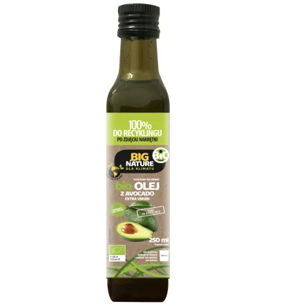 Olej z Awokado Extra Virgin Bio 250 ml - Big Nature