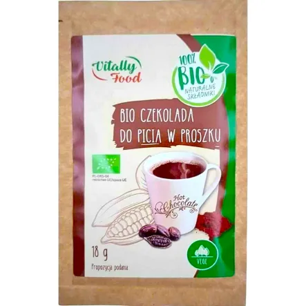 Bio Czekolada do Picia w Proszku 18 g - Wodzisław