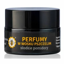 Perfumy w Wosku Pszczelim Słodkie Pomidory 15 g - Miodowa Mydlarnia (data: 30.09.2026)