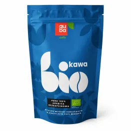 Kawa Ziarnista Peru 100% Arabica Bezkofeinowa BIO 250 g - Quba Caffe