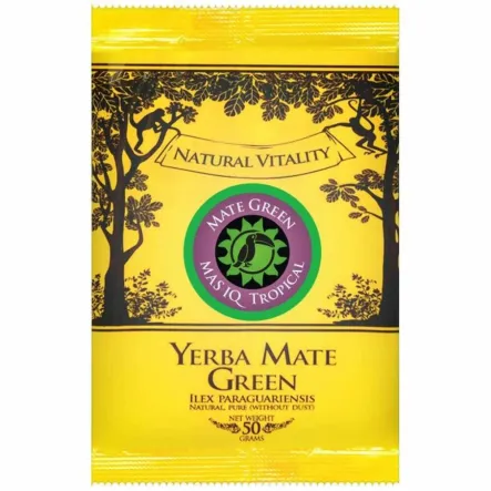 Yerba Mate Green MAS IQ Tropical 50 g (31.12.2025)