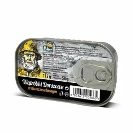 Wątróbka z Dorsza w Tłuszczu Własnym 115 g (58 g) - Kier - Wątróbki dorszowe