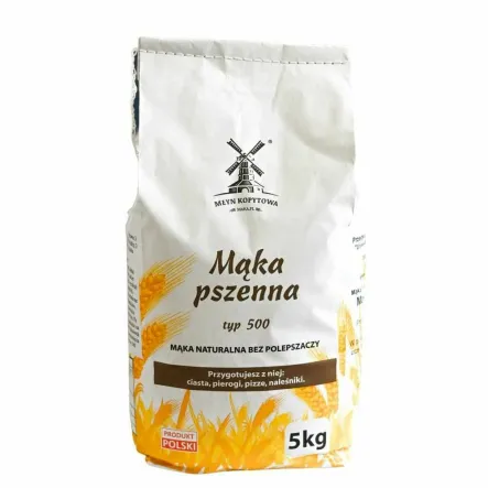 Mąka Pszenna Typ 500 5 kg - Młyn Kopytowa