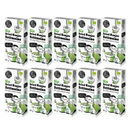 10 x Makaron Konjac Suchy Bio Fettuccine 80 g - Diet-Food