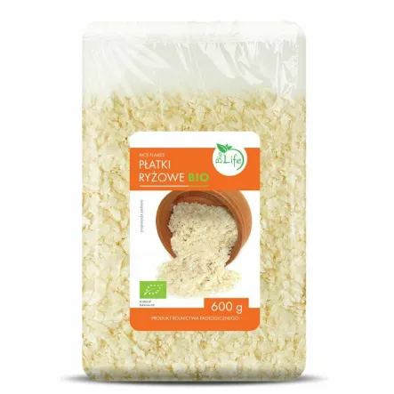 Płatki Ryżowe Bio 600 g - BioLife
