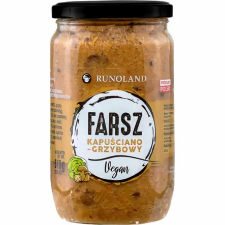 Farsz Kapuściano Grzybowy 670 g - Runoland