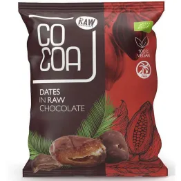 Daktyle w Surowej Czekoladzie Bio 70 g - Cocoa