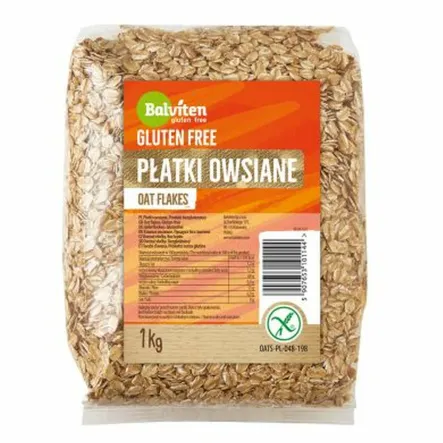 Płatki Owsiane Bezglutenowe 1 kg - Balviten