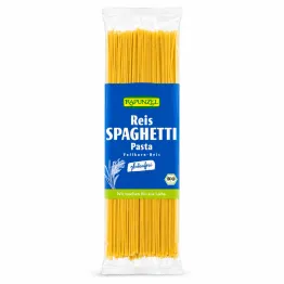 Makaron Ryżowy Razowy Spaghetti Bezglutenowy Bio 250 g - Rapunzel