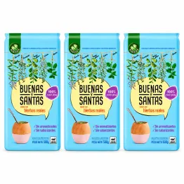 3 x Yerba Mate Buenas y Santas 500 g