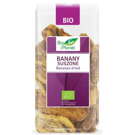 Banany Suszone Bio 150 g - Bio Planet