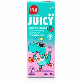 Pasta do Zębów dla Dzieci Juicy Lab Soczysty Arbuz 3+ z Fluorem 55 ml - Splat