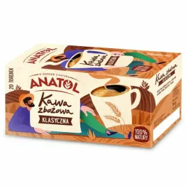 Kawa Zbożowa Klasyczna Expresowa 84 g (20 Torebek) - Anatol