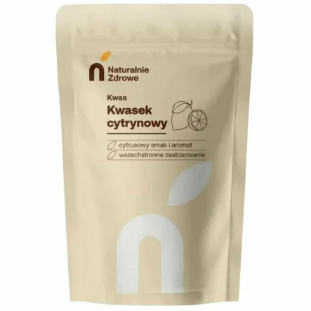 Kwas Cytrynowy 1 kg - Naturalnie Zdrowe