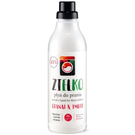 Płyn do Prania Tkanin Czarnych i Ciemnych Granat i Imbir 1 l - ZIELKO