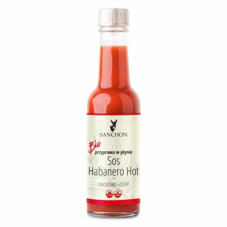 Sos Habanero Hot Bio 140 ml - Sanchon